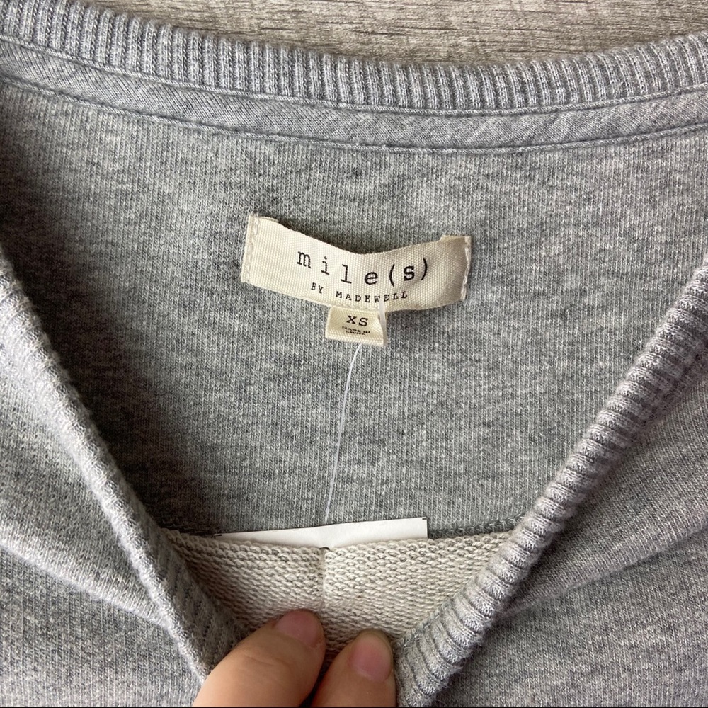 Miles by madewell long sleeve pullover sweater - Picture 3 of 6